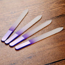 4pcs nail files crystal glass file buffer manicure device nail art tool ME