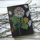 DIY Tree Special Shaped Diamond Painting 50 Pages A5 Sketchbook Notebook
