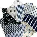 16x Mixed Cotton Patchworks Fabrics Sewing Cloth Patches for DIY Kimono Bags