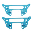 RC Car Truck Rear Shock Absorber Tower Blue for 1/10 HSP 94122 94123 2Pcs