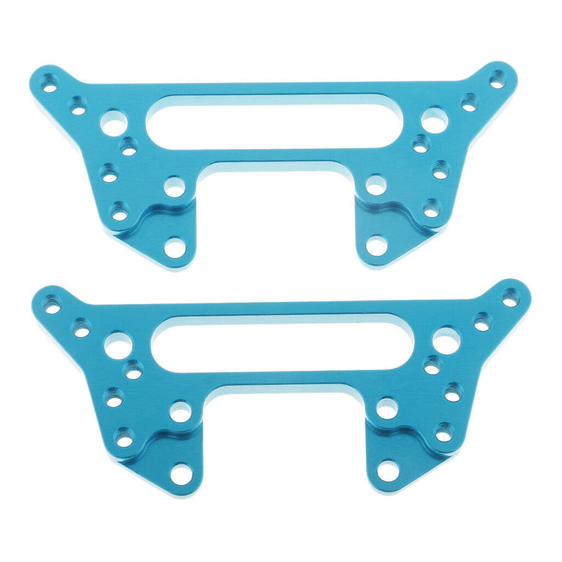 RC Car Truck Rear Shock Absorber Tower Blue for 1/10 HSP 94122 94123 2Pcs