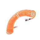6M 8mm x 5mm PU Recoil Hose Air Compressor Pipe Assembly w/ Quick Connector