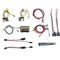 1/10 RC Car Front and Rear Led Light System Set for TRX4 Crawler Car for Fo