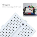 1PC SYB-170 Mini Breadboard Prototype Experiment Test Bread Cable SYB Board H5U0