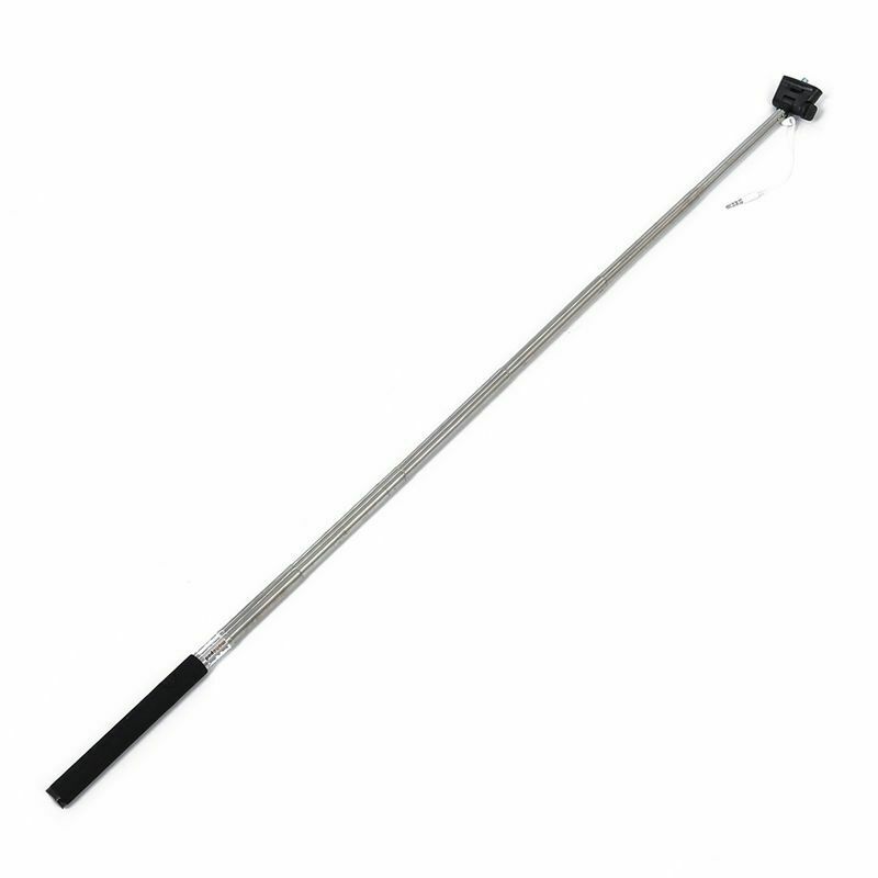 Extendable Self Portrait Selfie Handheld Stick Monopod With Remote Button w P3O9