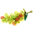 Manmade Faux Green Grape Plastic Fruit Tea Table Cabinet Ornament