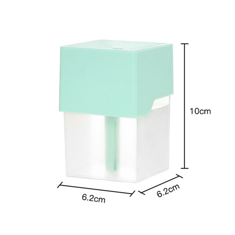 220ml Air Humidifier Essential Oil Diffuser USB Mist Maker (Light Green) A