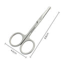 makeup scissors small nose hair cut manicure make-up eyebrow with round&lJ Hw
