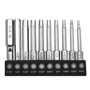 20pcs 60mm Long Magnetic Head Cross Hex Alloy Steel Screwdriver Bits Set Tools