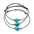 Women Boho Turquoise Turtle Chain Anklet Bracelet Foot Chain Beach Jewelry  MO