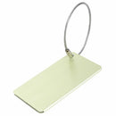 New Aluminium Travel Luggage Baggage Tag Suitcase Identity Address Name Lab I7G4