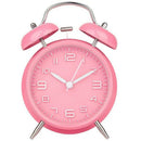 Twin Bell Alarm Clock With Backlight, Non Ticking & Silent, Large Number DisH5Y7