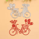 DIY Bike Bicycle Metal Cutting Dies Stencil For Scrapbooking Paper Album Card