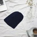 Men's Hat Winter Wool Hemp Cap Hat (Navy blue) L4B2