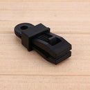 5xTarp Tighten Tool Survival Camping Tent Rope Holder Alligator Clip Clamp BLACK