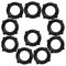 Garden Hose Washers Rubber Washers Seals, Self Locking Tabs Keep Washer Fir