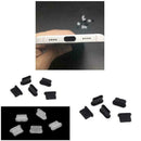 10* Silicone Anti-Dust Plug Type-C USB Earphone Dust Supplies Port Protect G5J8