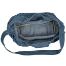 Denim Slouch Bag Casual Jean Fabric Handbag Leisure Korean Style Fashion Ja X1Y5
