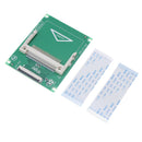Compact Flash CF Memory Card to 1.8 inch CE ZIF SSD HDD Adapter with 2 Cables,