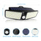 100LED Solar Wall Lamps Outdoor Waterproof Street Courtyard Induction Lamp