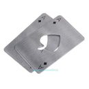 Playing Card Design Stainless Steel Bottle Opener Beer Cap Catcher Home Bar Tool