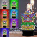 DIY Diamond Painting LED Light Special Shaped Butterfly Embroidery Kit Lamp