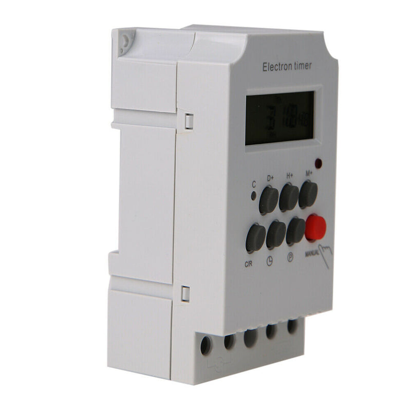 AC 220V 25A Programmable Electronic Timer Switch Control KG316T-II