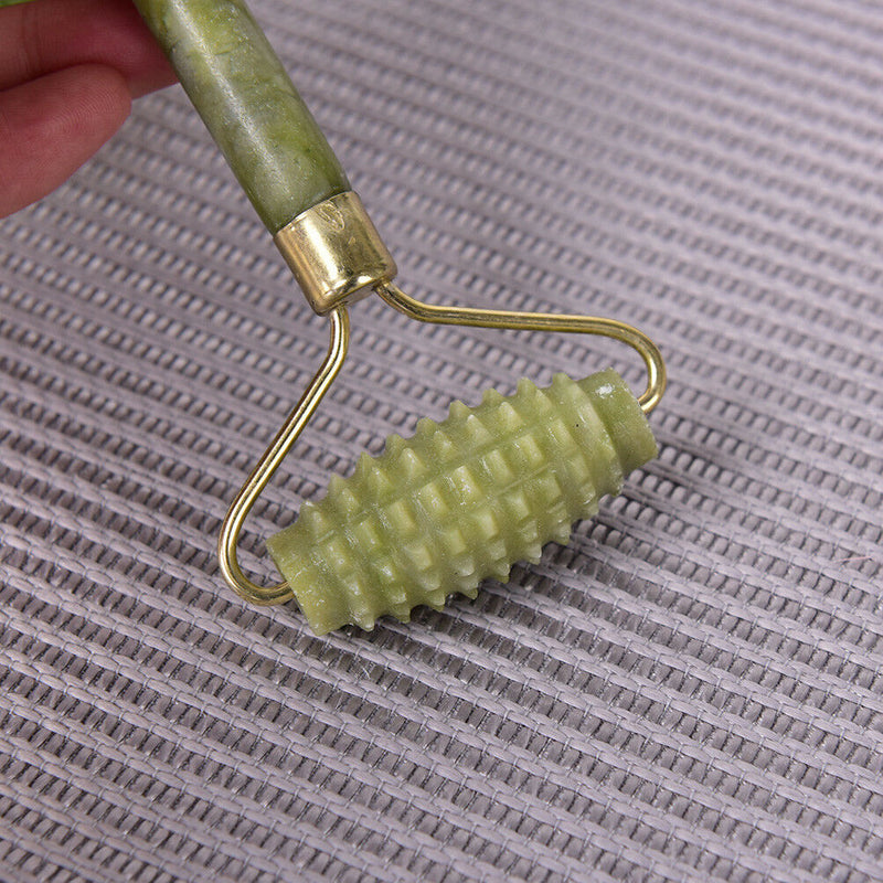 1Pc Women Men Facial Massager Body Head Neck Foot Nature Beauty Tool Jade B Gw