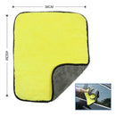 45cm x 38cm Super Thick Plush Microfiber Car Cleaning Cloths Towel