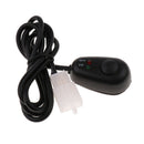 12V Car Push Button On/Off Switch Waterdrop Shape with Red/Green LED Lights