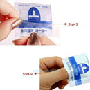 200pcs Gel Foil Nail Polish Remover Wraps Pad Nail Art Cleaner Acetone Removal