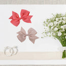 Ribbed Tape Swallowtail Bow Children's Hairpin Baby Hair Clip Headdress FHA