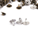 100 Sets Metal Rivets Press Studs Buttons Sewing Jeans Buttons DIY Crafts