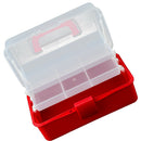 Transparent Nail Polish Organizer, Empty Storage Box for Storing Pills,