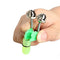 4PCS LED Fishing Rod Bite Alarm Red Light Twin Bells Clip Alerter