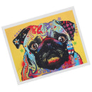 1 Panel Modern Abstract Art Painting Oil Print Painting on Canvas Poster Pug