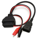 For Fiat 3 Pin Alfa Lancia to 16 Pin OBDII OBD2 obd-II Connector Adapter Au