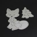 Christmas Tree Cat Cutting Die Stencil DIY Scrapbooking Album Craft Card A