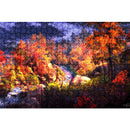 1000pcs DIY Paper Jigsaw Autumn Forest Puzzle Toys Landscape Picture Decor