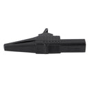 Alligator clip for multimeter (1.000 V, 32 A), isolated, black X2J9