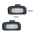 2PCS LED License Plate Light For Mercedes Benz W203 Car Number Plate Lamp  Z