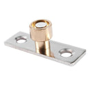 12mm Diameter Wooden Sliding Door Guide Metal Locator Stopper 2pcs