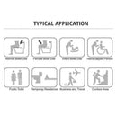 Portable Bidet Bottle Hand held Toilet Travel Anal Water Nozzle Spray D9I1
