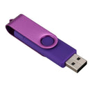 USB Mini Memory Stick 16GB USB 2.0 Memory Flash Drive OTG for Handy PC Purp