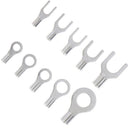 320X/Box 10 In 1 Terminals Non-Insulated Ring Fork U-type Brass Terminals kit OZ