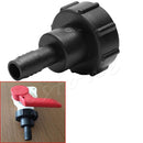1000L IBC To 3/4" (20mm) Water Tank Garden Hose Adapter Fittings Black