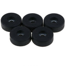 5 Pack 30x10mm Furniture Cabinet Round Rubber Case Feet Anti-Slip Circular