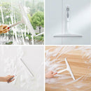 Practical Window Glass Wiper Scraper Cleaner Non-slip Grip Squeegee Tools