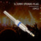 10pcs 6.35mm Stereo Amplifier Microphone Plug Jack Stereo Audio Connector #gib