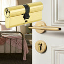 Anti-theft Door Key Security Copper Lock Cylinder Interior Brass Lock Core A
